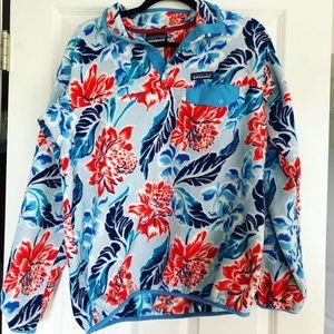 Patagonia Floral Snap - T Fleece
